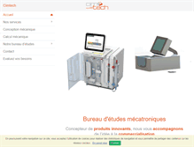 Tablet Screenshot of cimtech.fr